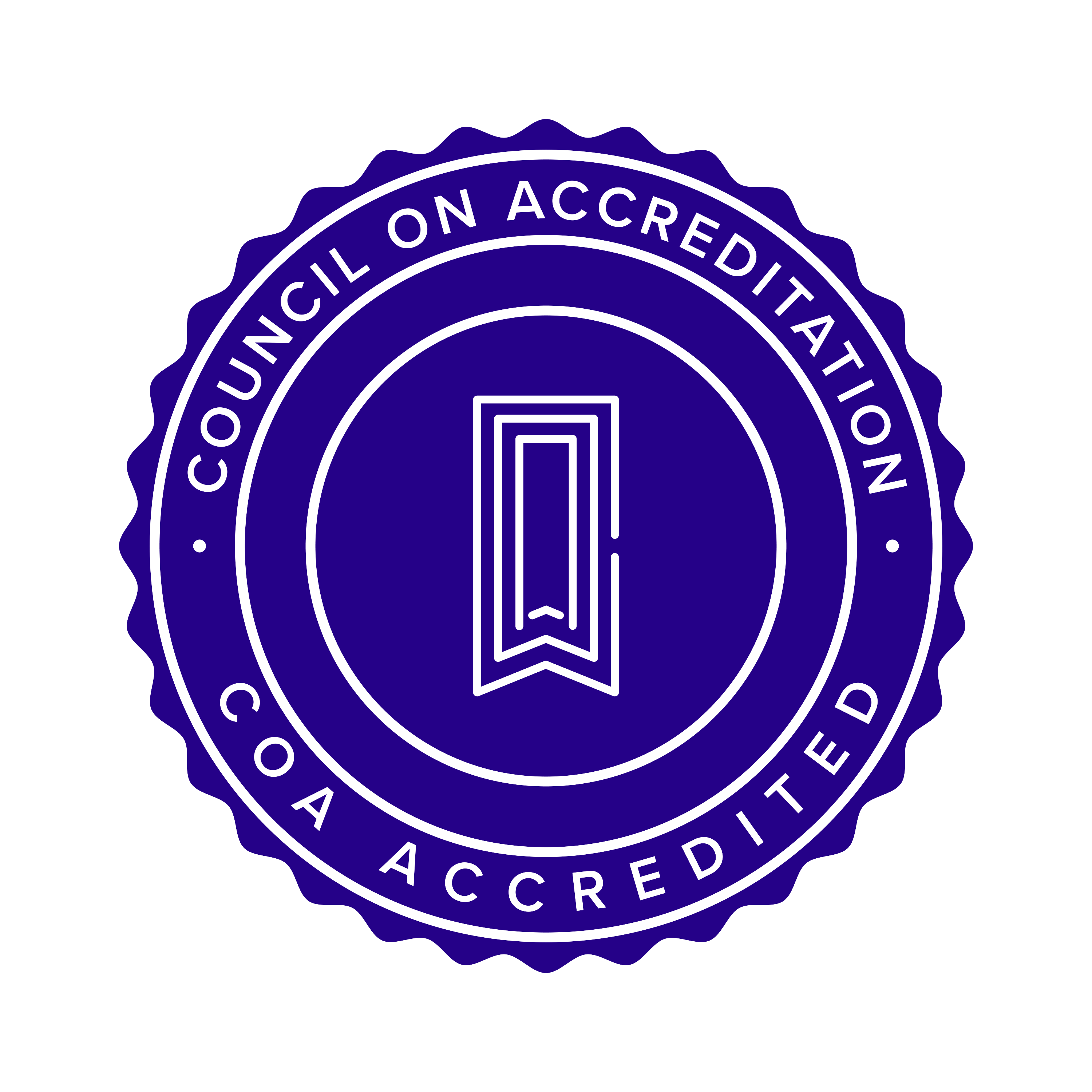 COA CredentialSeal Purple