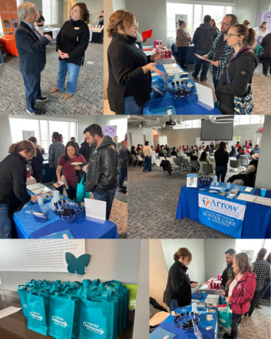 arrow leads the way at foster and adoption info session