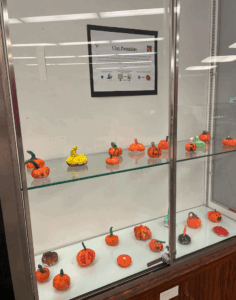 clay pumpkins tangram