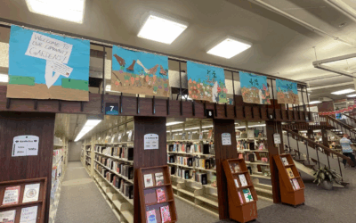 Tangram Students’ Artwork Featured at Towson Library