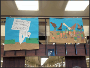 paper gardens artwork tangram